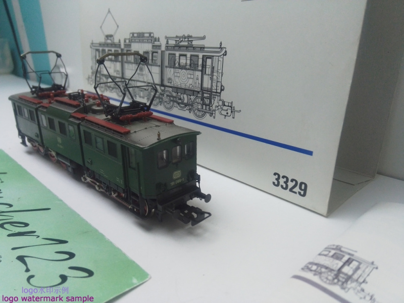 Märklin H0 AC 3329 Elektrolok BR191 / Grün / Analog / OVP
