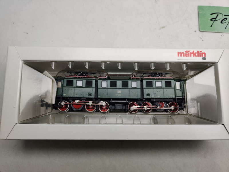 Märklin H0 AC 30329 / BR191099-1 Elektrolok / DB / Analog / Grün / OVP