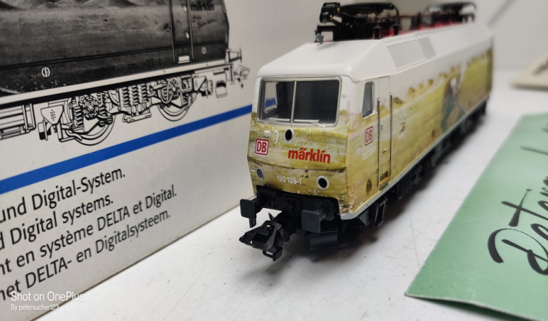 Märklin H0 AC 33532 / BR120 E-Lok / Delta-Digital / Beschreibung / OVP
