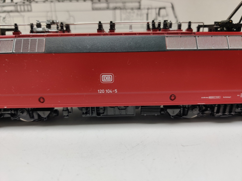 Märklin H0 AC 3353 / BR120.1 Elektrolok / Rot / Delta Digital / OVP