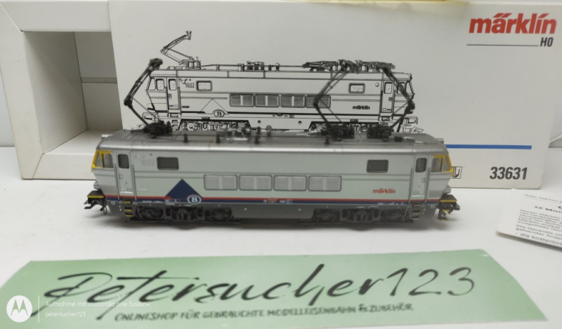 Märklin H0 AC 33631 Elektrolok / B / Delta Digital / OVP