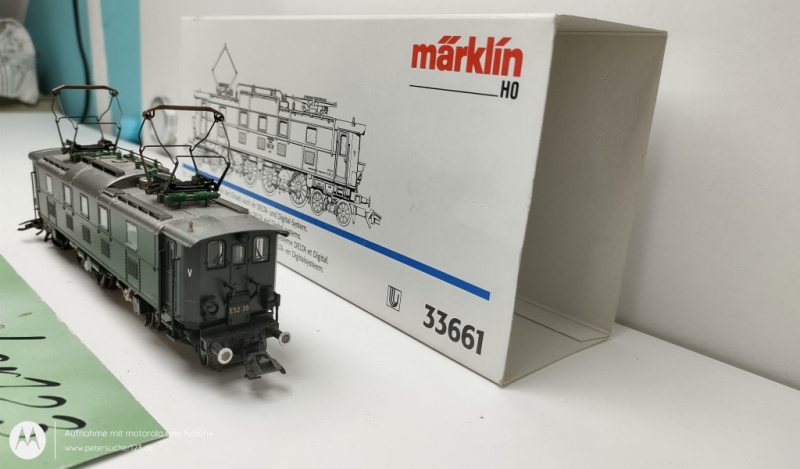 Märklin H0 AC 33661  / E52 30  Elektrolok  / DR /  Delta-Digital / OVP