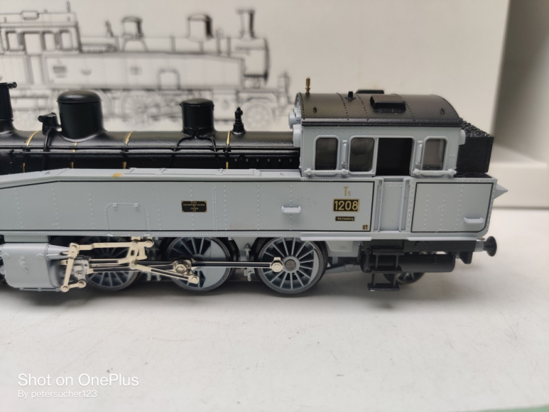 Märklin H0 AC 3412 Dampflok Klasse T5 / DB / Delta Digital / OVP 