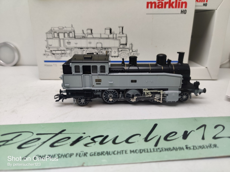 Märklin H0 AC 3412 Dampflok Klasse T5 / DB / Delta Digital / OVP 