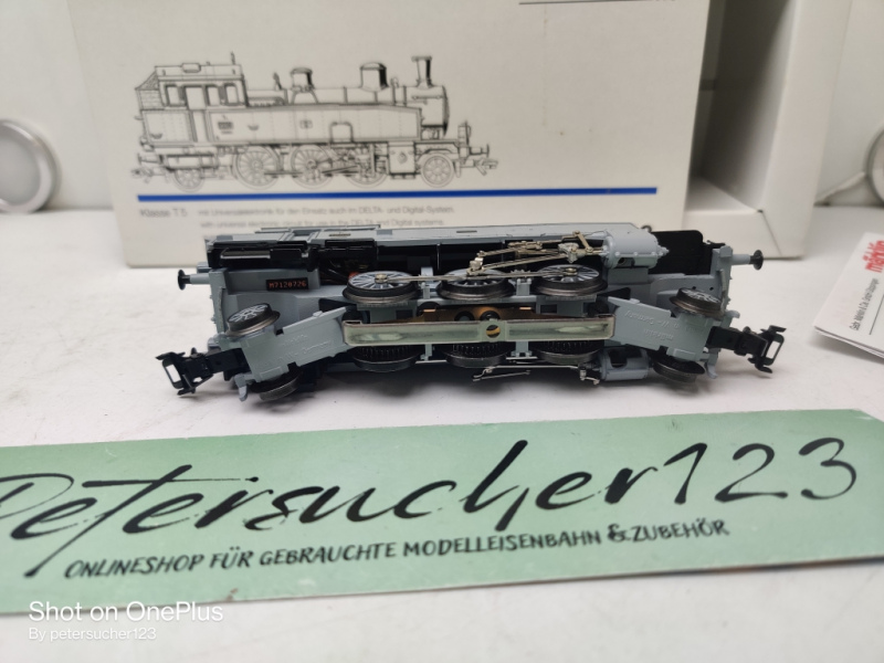 Märklin H0 AC 3412 Dampflok Klasse T5 / DB / Delta Digital / OVP 