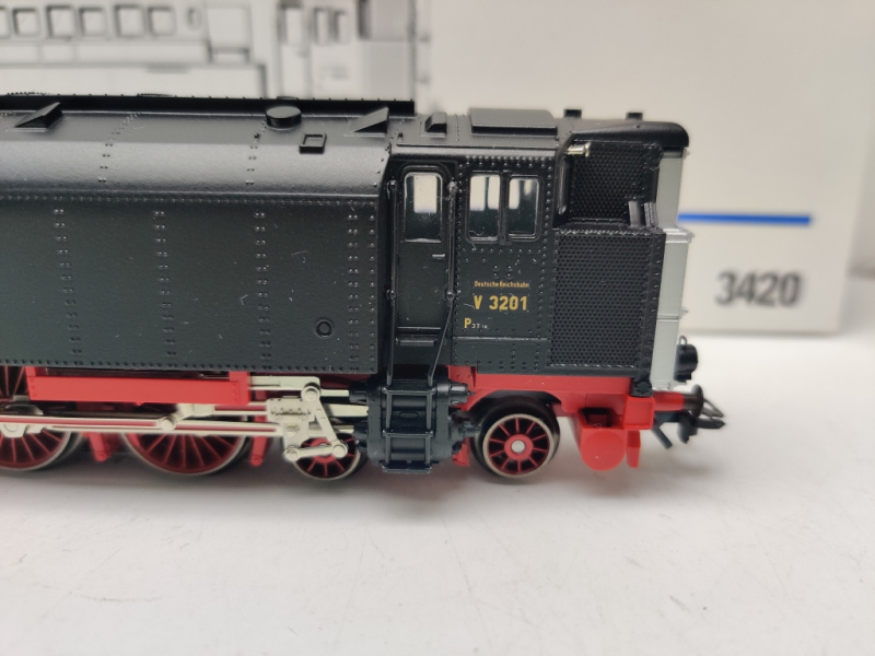 Märklin H0 AC 3420 / BR V 32 Diesellok / Blau / Delta-Digital / DRG / OVP