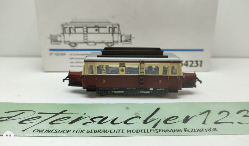 Märklin H0 AC 34231 / VT 133 009 Triebwagen "Schweineschnäuzchen" / DRG /  Delta-Digital / OVP