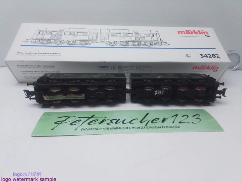 Märklin H0 AC 34282 Diesel-elektrische Doppel Lokomotive / Delta-Digital / OVP