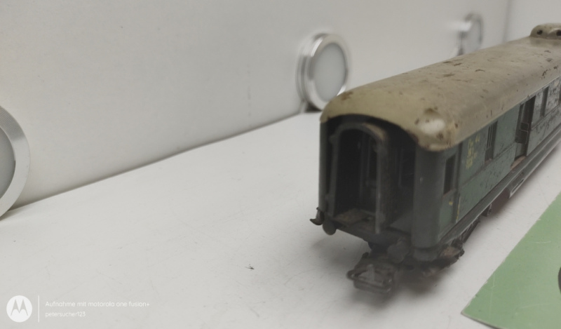 Märklin H0 AC 346/4 Gepäckwagen Pw4ü / 2.Kl. / Grün
