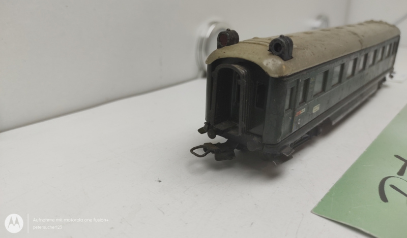 Märklin H0 AC 346/1 Personenwagen B4ü / 2.Kl. / Grün
