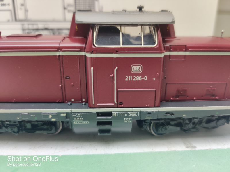 Märklin H0 AC 3473 Diesellok BR211 / DB / Delta Digital / OVP