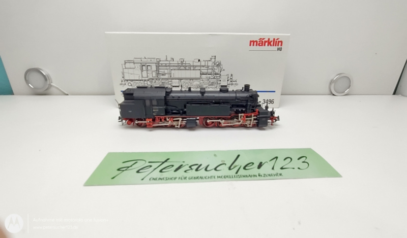 Märklin H0 AC 3496 / BR96 017 Dampflok / Gt / Delta Digital / OVP