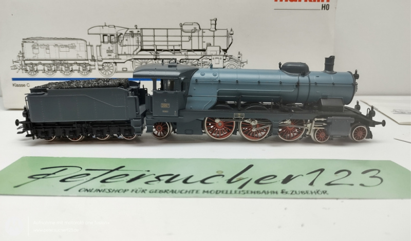 Märklin H0 AC 3511 / Klasse C Dampflok mit Schlepptender  K.W.St.E. / Analog / OVP