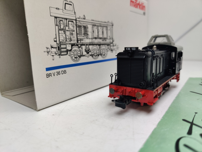 Märklin H0 AC 3546 / BR V 36 Diesellok / Analog / Schwarz