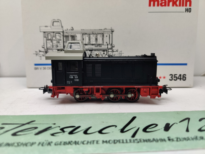 Märklin H0 AC 3546 / BR V 36 Diesellok / Analog / Schwarz