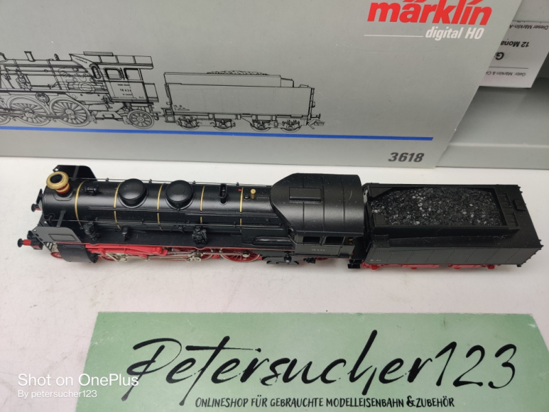 Märklin H0 3618 / BR18 Dampflok Schlepptender  / DRG / Delta - Digital / OVP