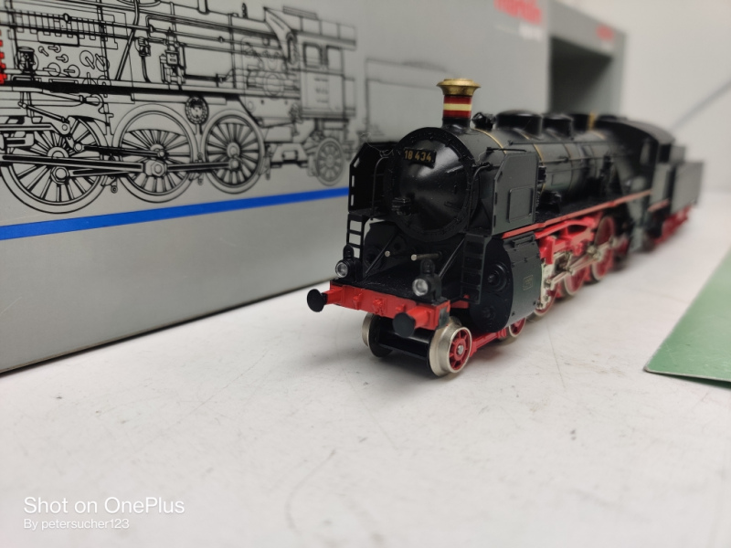 Märklin H0 3618 / BR18 Dampflok Schlepptender  / DRG / Delta - Digital / OVP