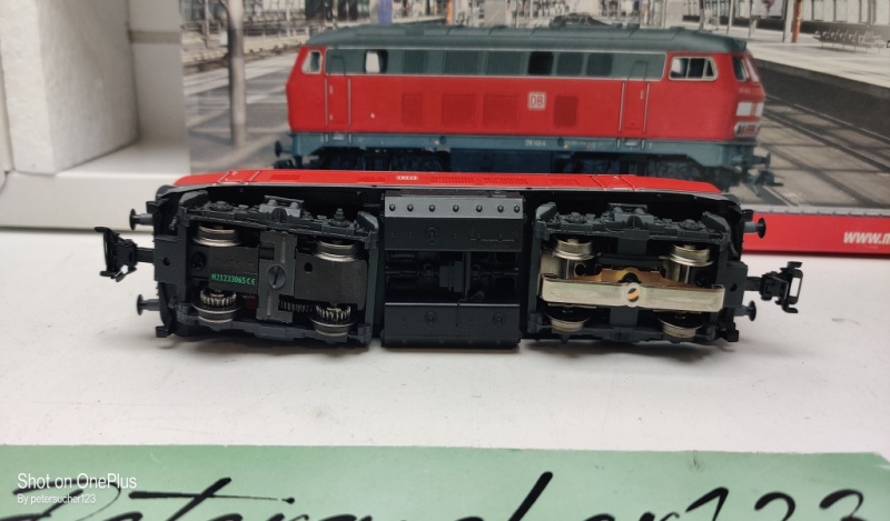Märklin H0 AC 36218 / BR216 Diesellok / DB / Mfx / Beschreibung / OVP