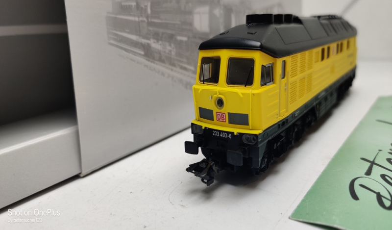 Märklin H0 AC 36431/ BR233 Diesellok DB / Mfx / Sound / Beschreibung / OVP