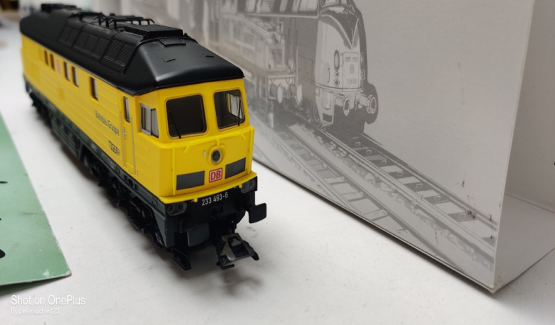 Märklin H0 AC 36431/ BR233 Diesellok DB / Mfx / Sound / Beschreibung / OVP