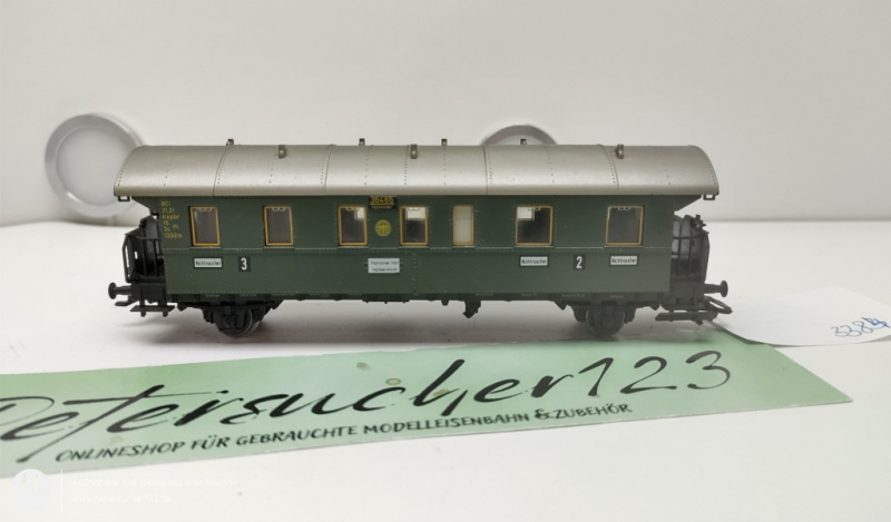 Märklin H0 AC 36486  Personenwagen / 2.+3.Kl. / DB / Grün