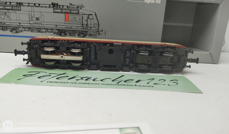 Märklin H0 AC 3654 / BR120.1 Elektrolokomotive Delta-Digital / DB / Beige-Rot / OVP 