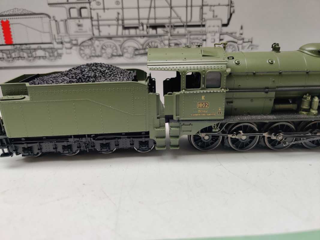 Märklin H0 AC 37055 / Güterzug-Schlepptenderlokomotive / Reihe K / K.W.St.E. / Holzkiste / Mfx / Sound / OVP