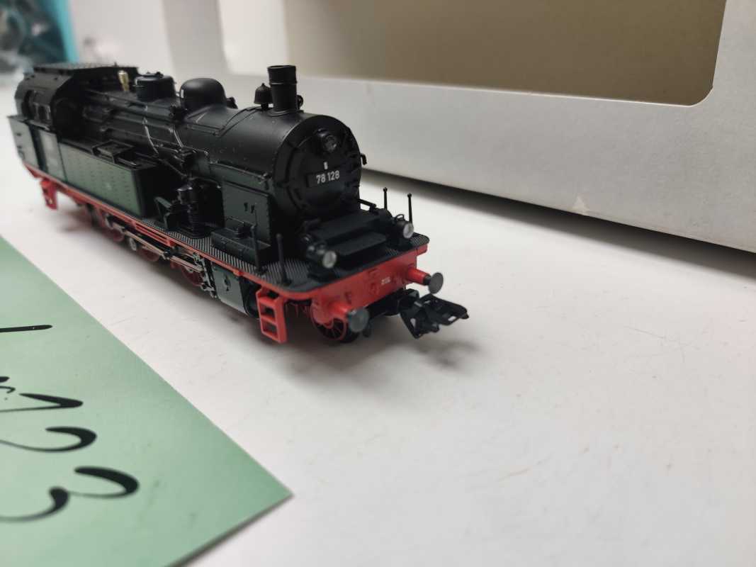 Märklin H0 AC 37078 / BR78 klassische Tender-Dampflokomotive  / ehemals preußische T 18 / DB / Mfx / OVP