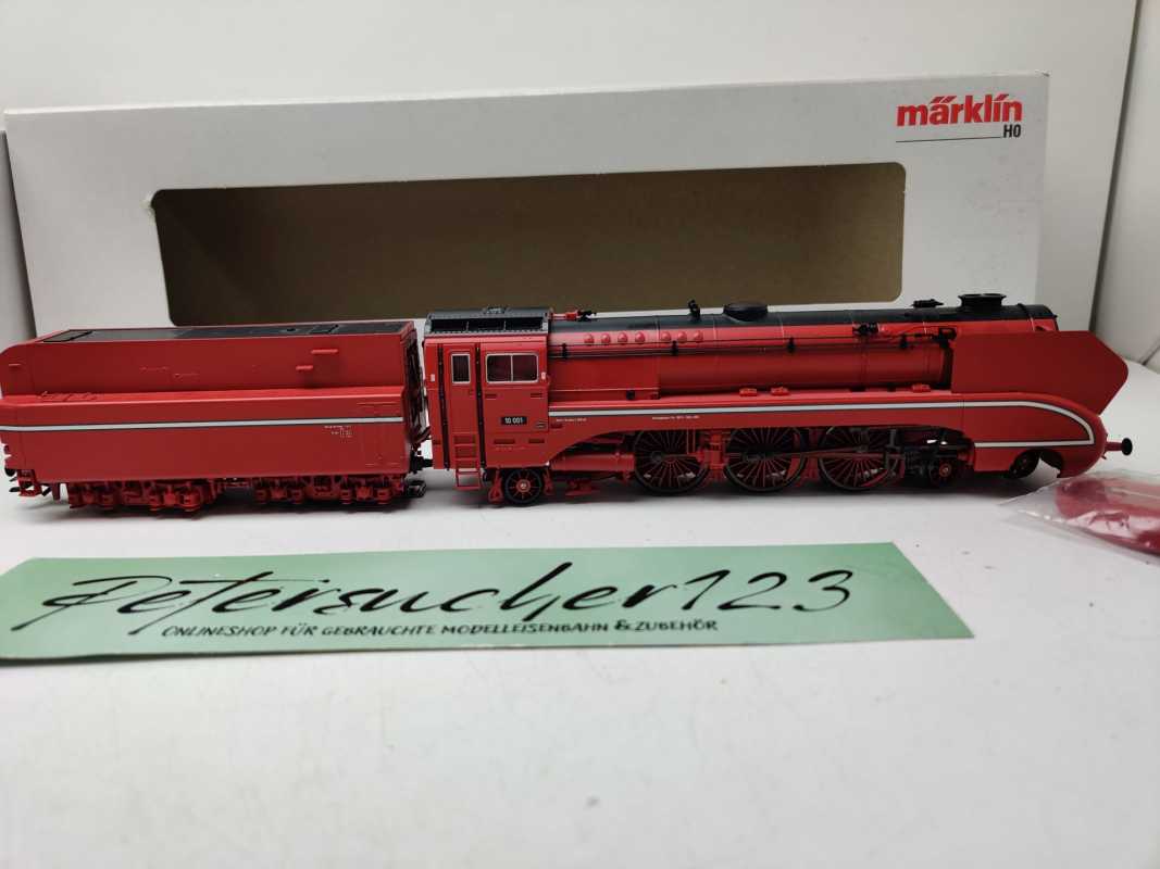 Märklin H0 AC 37082 / exklusives Sammlermodell Schnellzug-Dampflokomotive / Br10 / DB / Sound / OVP