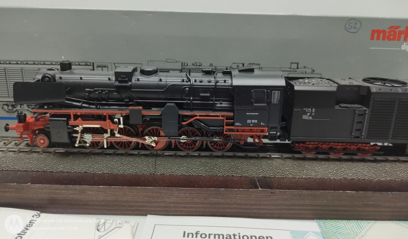 Märklin H0 37171 / BR52 K Dampflok Schlepptender / DB / Delta Digital / OVP