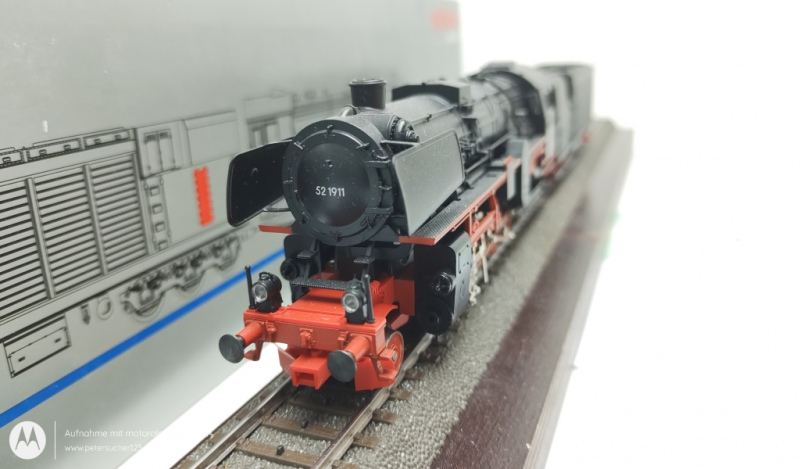 Märklin H0 37171 / BR52 K Dampflok Schlepptender / DB / Delta Digital / OVP