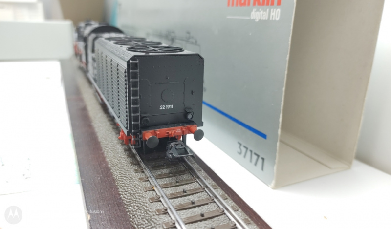 Märklin H0 37171 / BR52 K Dampflok Schlepptender / DB / Delta Digital / OVP