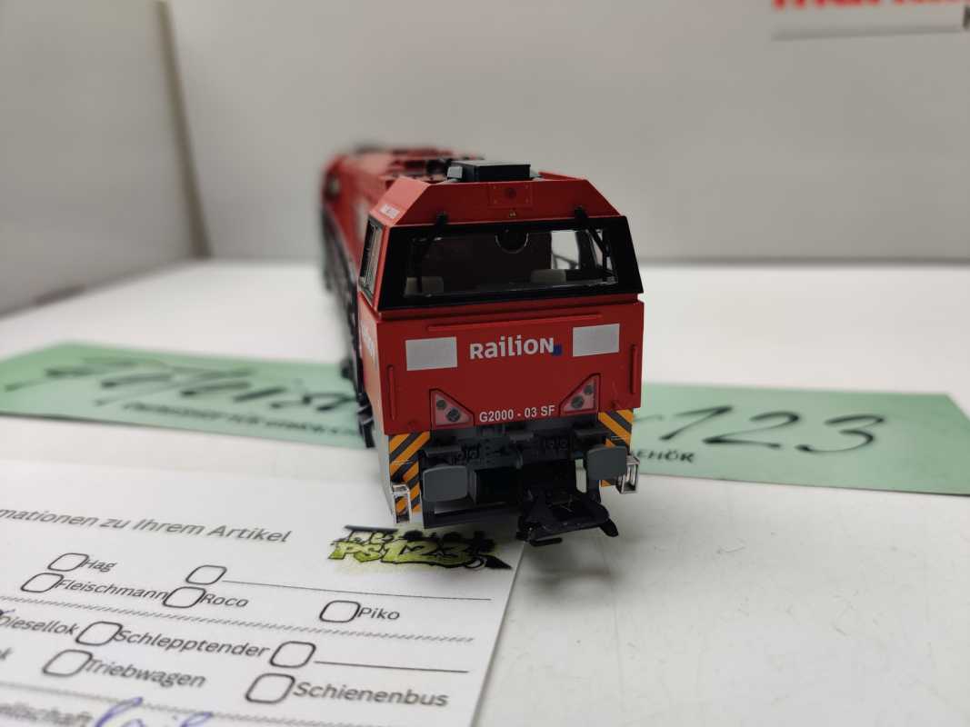 Märklin H0 AC 37200 /  schweren dieselhydraulischen Güterzuglokomotive Vossloh G 2000 BB / Mfx / Sound / OVP