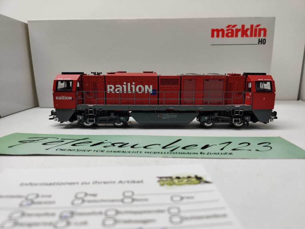 Märklin H0 AC 37200 /  schweren dieselhydraulischen Güterzuglokomotive Vossloh G 2000 BB / Mfx / Sound / OVP