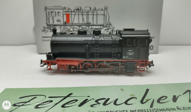 Märklin H0 AC 37250 / Werk 1 Dampfspeicherlokomotive / OVP