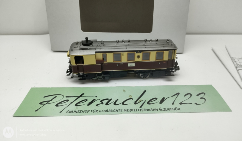 Märklin H0 AC 37256 / Dampftriebwagen  /  Mfx / OVP