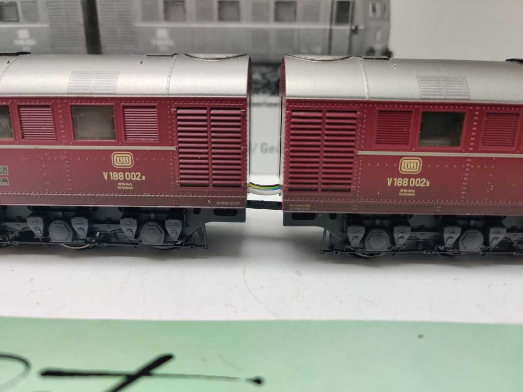 Märklin / AC / H0 / 37285 schwere Diesel-Doppellokomotive / BR V 188 / DB / Mfx / Sound / OVP