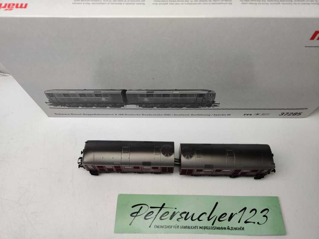 Märklin / AC / H0 / 37285 schwere Diesel-Doppellokomotive / BR V 188 / DB / Mfx / Sound / OVP