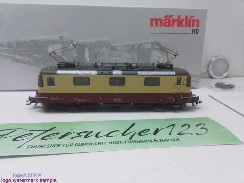 Märklin H0 AC 37300-01 / Re 421 Elektrolokomotive / Mfx / Sound / OVP