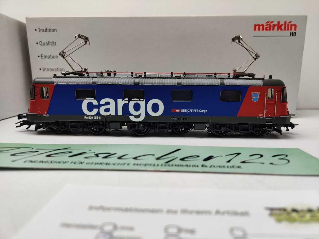 Märklin H0 AC 37321/ schwere Schweizer Güterzug-Elektrolokomotive / Re 620 / SBB Cargo / Mfx / Sound / OVP