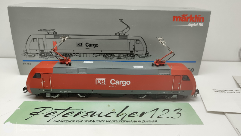 Märklin H0 AC 37350 / BR152 Elektrolok  /Rot / DB /  Delta-Digital / OVP