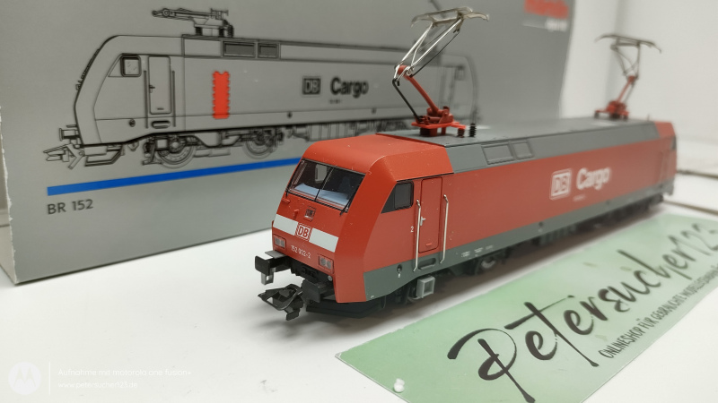 Märklin H0 AC 37350 / BR152 Elektrolok  /Rot / DB /  Delta-Digital / OVP