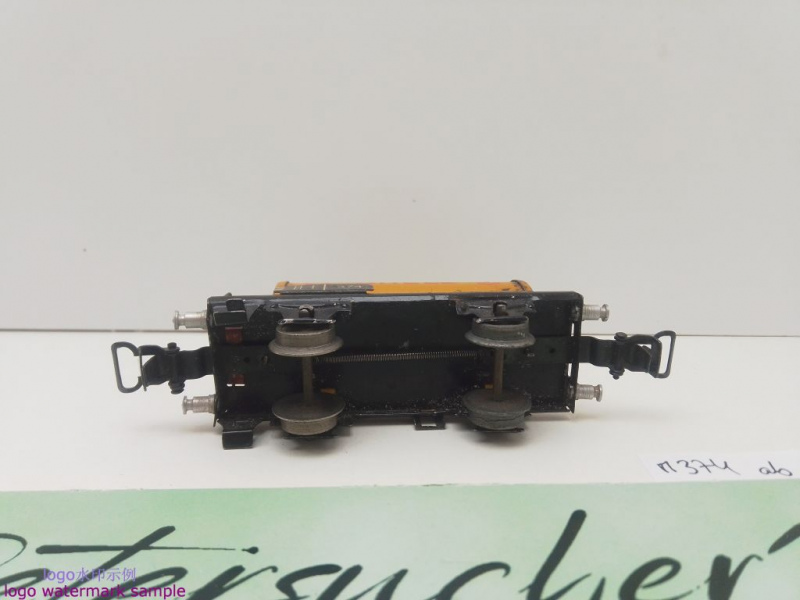 Märklin H0 AC 374 Kesselwagen m Bremserhaus "SHELL" / Metallausführung
