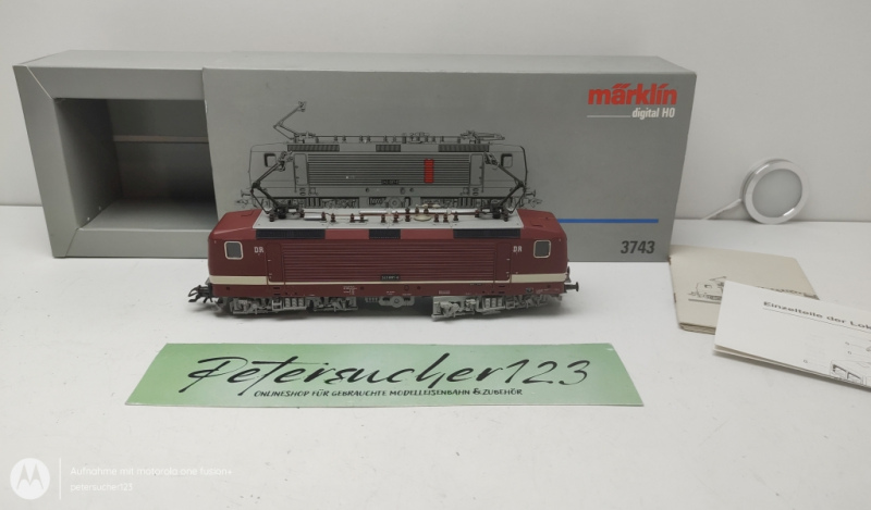 Märklin H0 3743 / BR243 E-Lok / Delta Digital  / DR / OVP