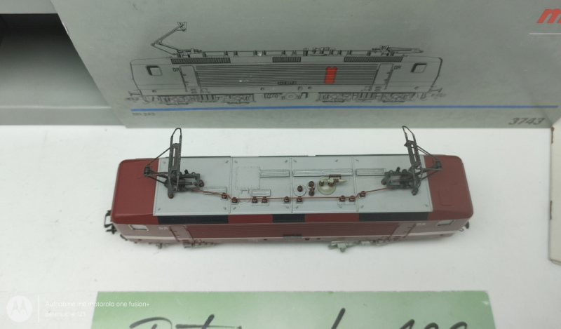 Märklin H0 3743 / BR243 E-Lok / Delta Digital  / DR / OVP