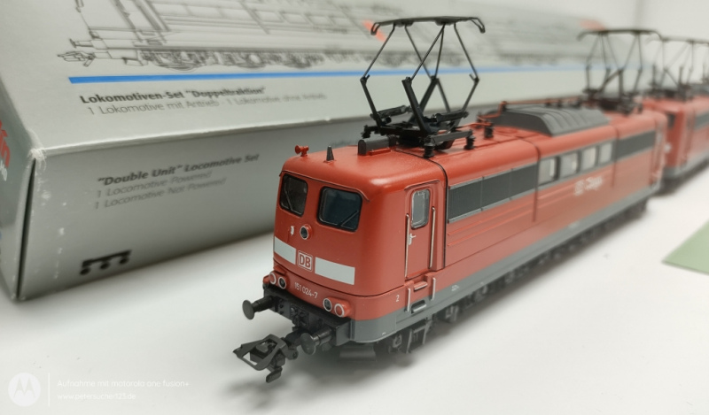 Märklin H0 37432 / Lokomotiven-Set Cargo Doppeltraktion BR 151/ DB AG / Digital / Sound / OVP