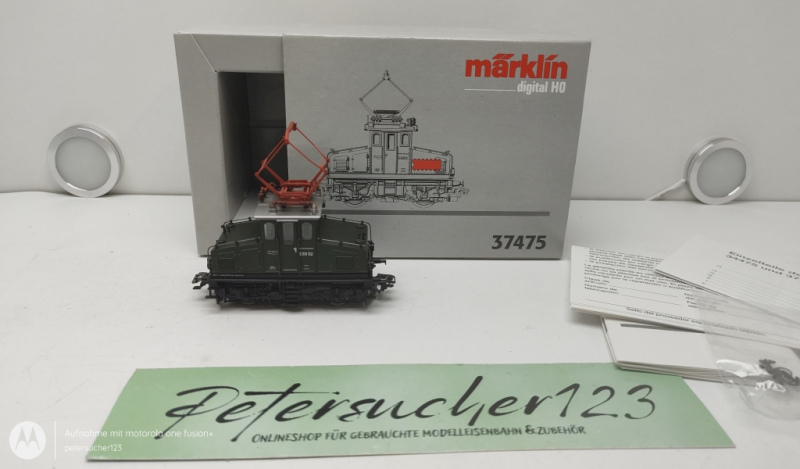 Märklin H0 AC 37475 / BR E 69 Elektrische Lokomotive / DB / Delta Digital / OVP