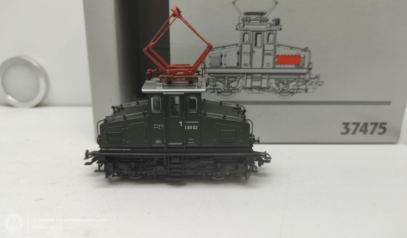 Märklin H0 AC 37475 / BR E 69 Elektrische Lokomotive / DB / Delta Digital / OVP