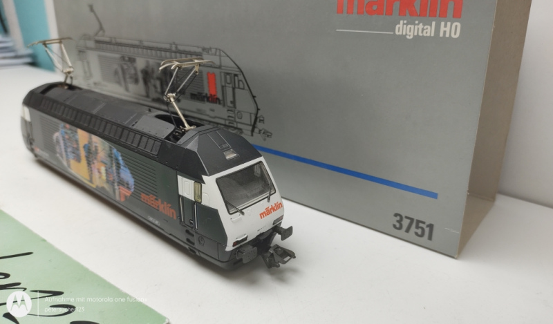 Märklin H0 AC 3751 / Serie 460  Elektrische Lokomotive  / SBB / Delta Digital / OVP