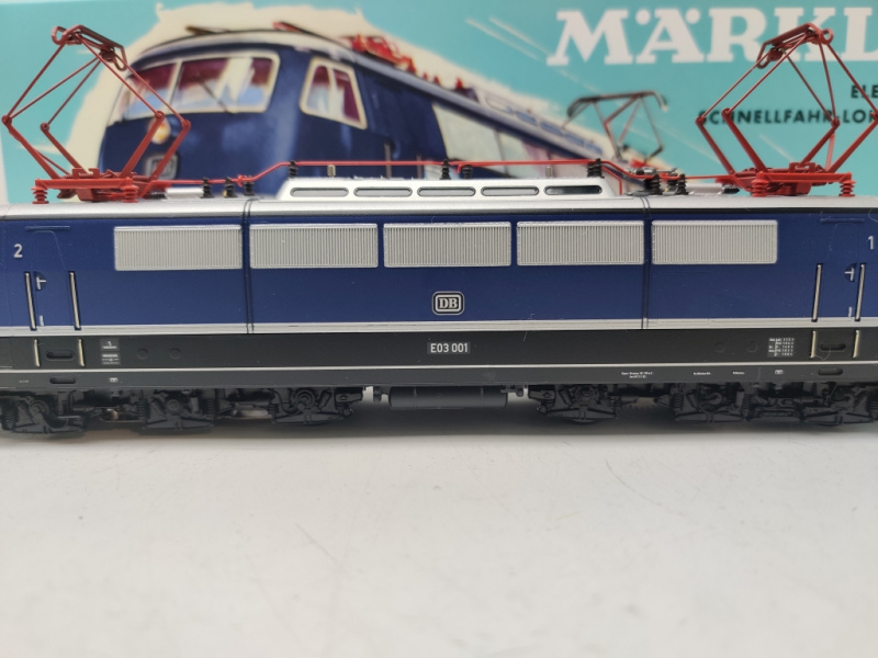 Märklin H0 AC 37578 / Elektrolokomotive Baureihe E03 / Mfx / Sound / Blau / OVP